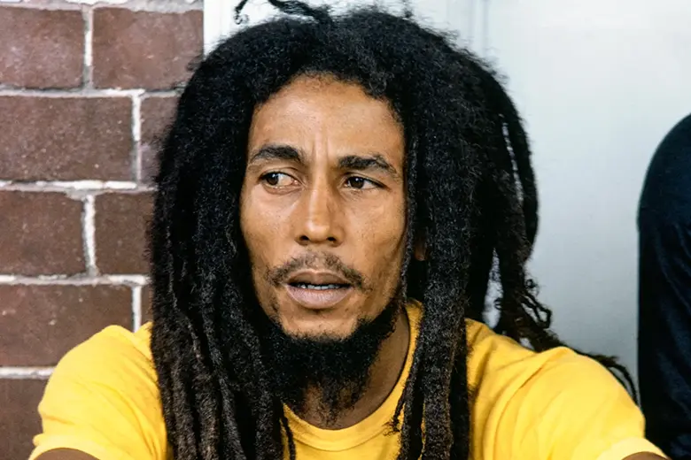 La imagen muestra a Bob Marley