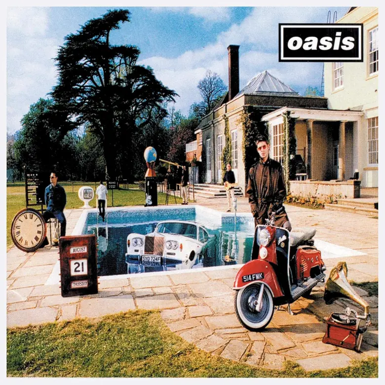 Portada del disco Be Here Now (1997) de Oasis