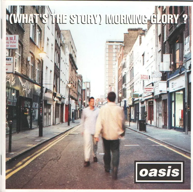 Portada del disco (What’s the Story) Morning Glory? de Oasis